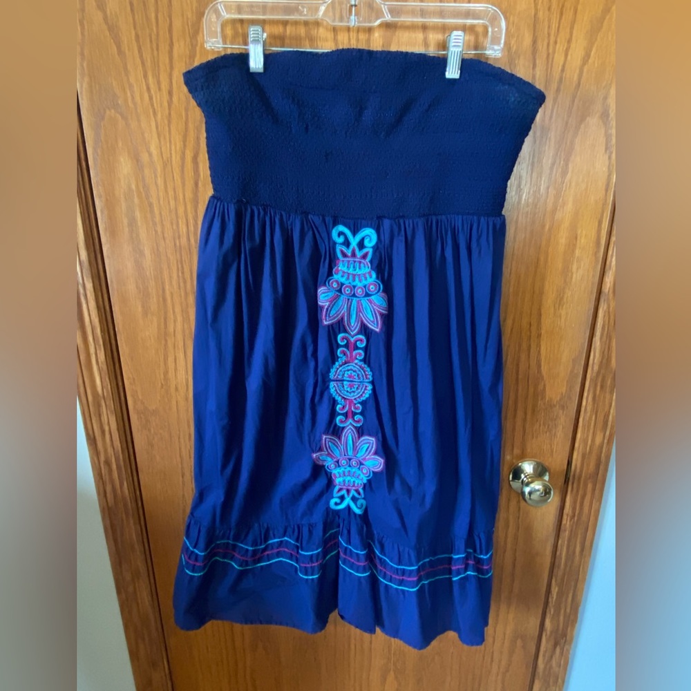 Lane Bryant plus size 14/16 mini dress with elastic top